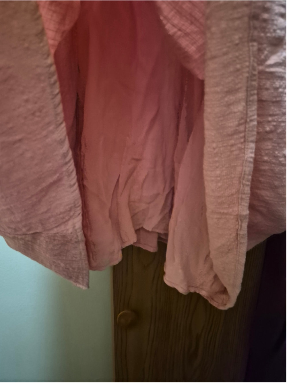 Talulah Mini Dress Size S Pink V-Neck Tiered Casual Dress - Picture 7 of 10